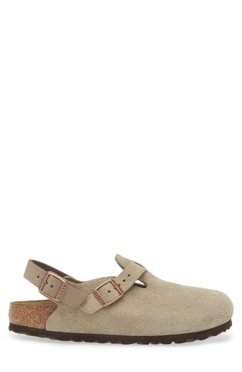 Birkenstock Tokio Clog In Taupe