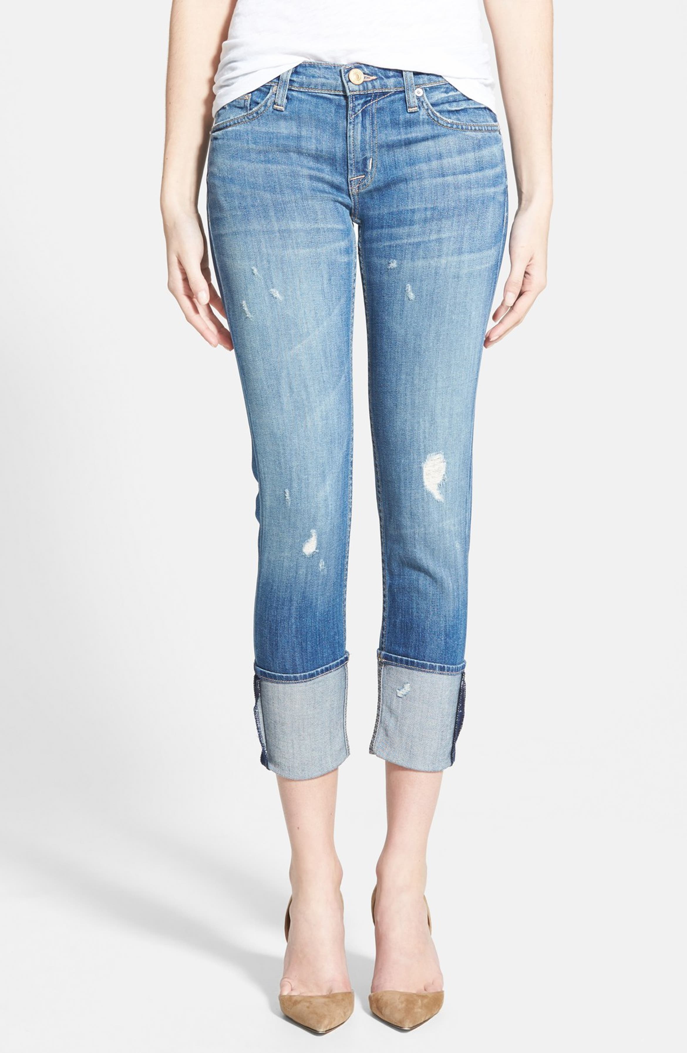 Hudson Jeans 'Muse' Cuff Crop Jeans (Indie) | Nordstrom