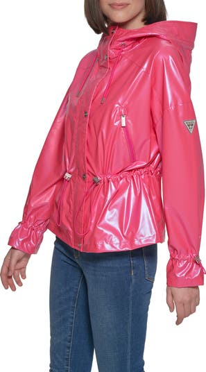 Guess raincoat with outlet hood