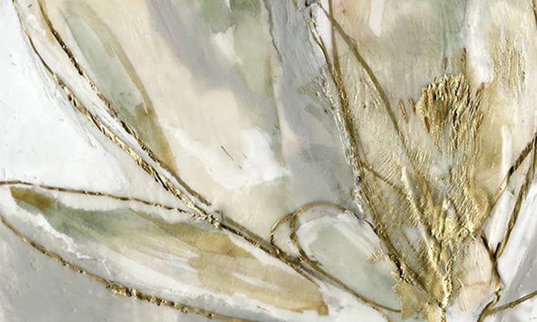 Icanvas Blooming Gold Ii By Jennifer Goldberger Canvas Wall Art In Multi