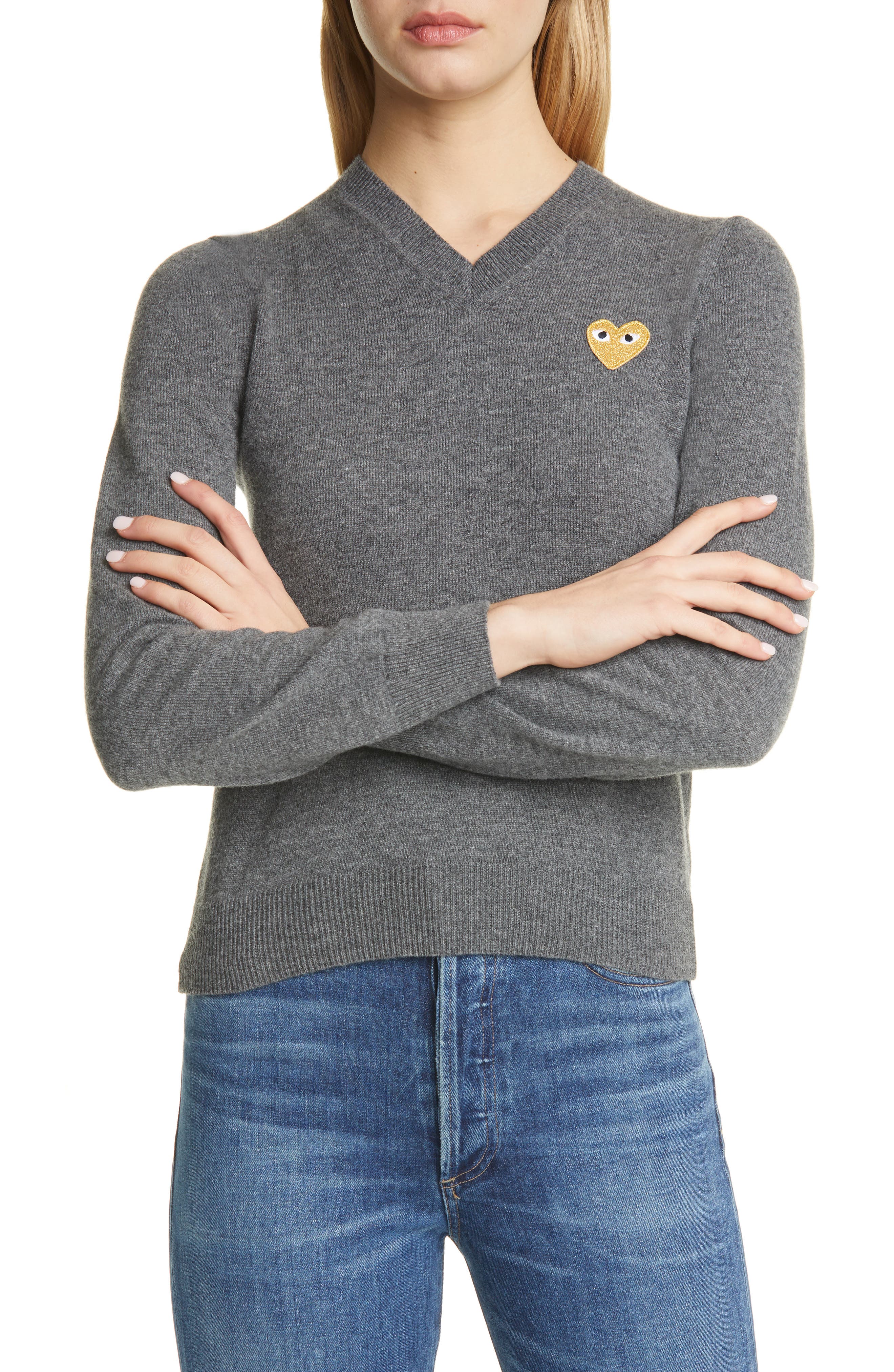 comme des garcons wool sweater