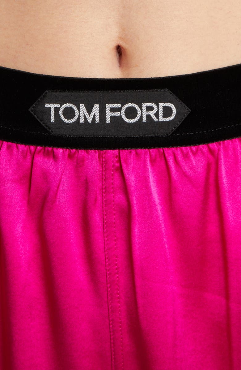 TOM FORD Stretch Silk Satin Pajama Shorts | Nordstrom