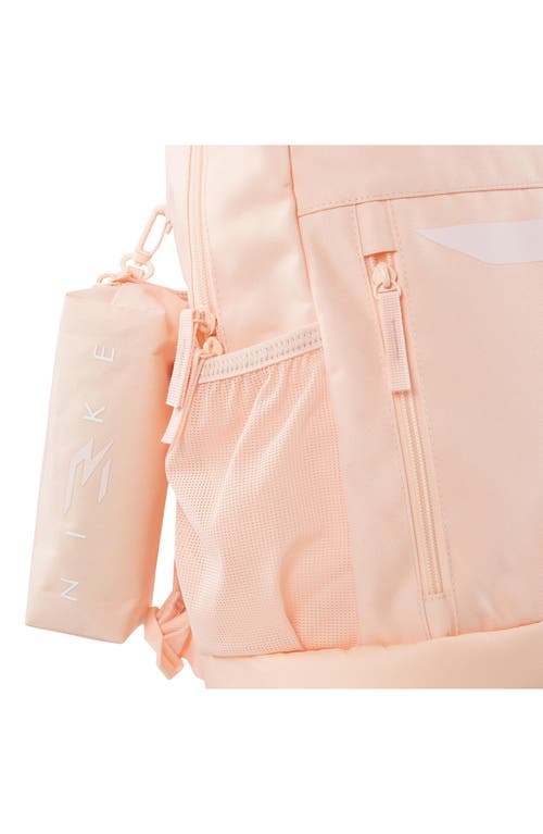 3 Brand Kids' Swoosh Backpack With Pencil Case In Washed Coral