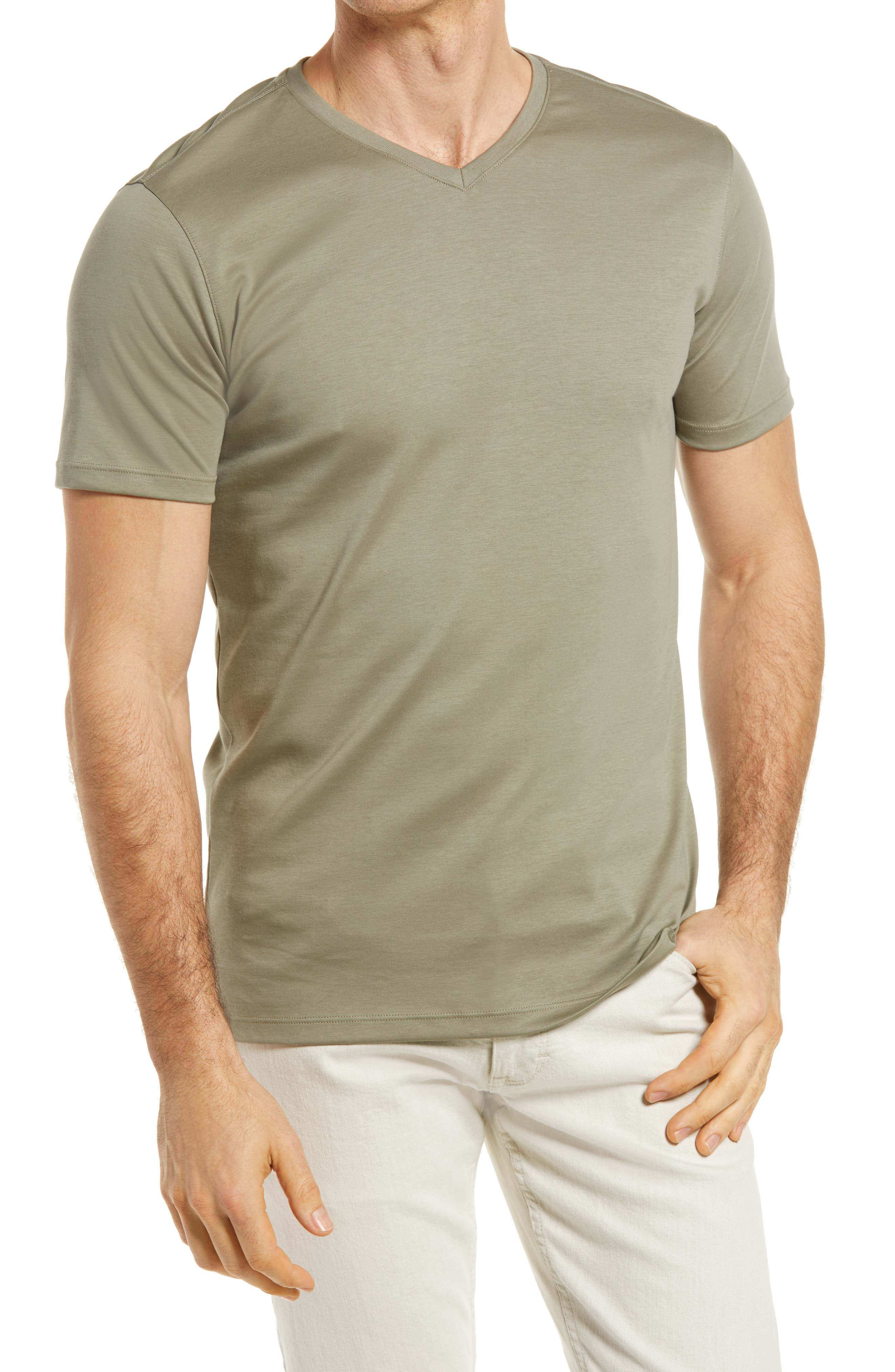 6x v neck tees
