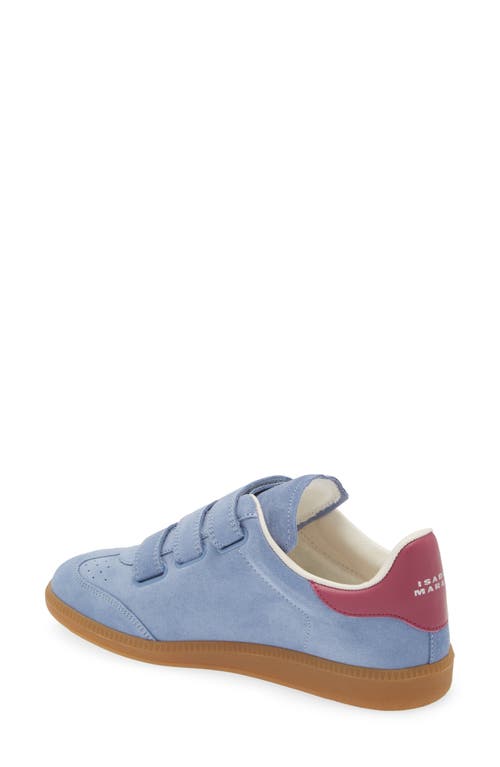 Shop Isabel Marant Beth Low Top Sneaker In Blue/white