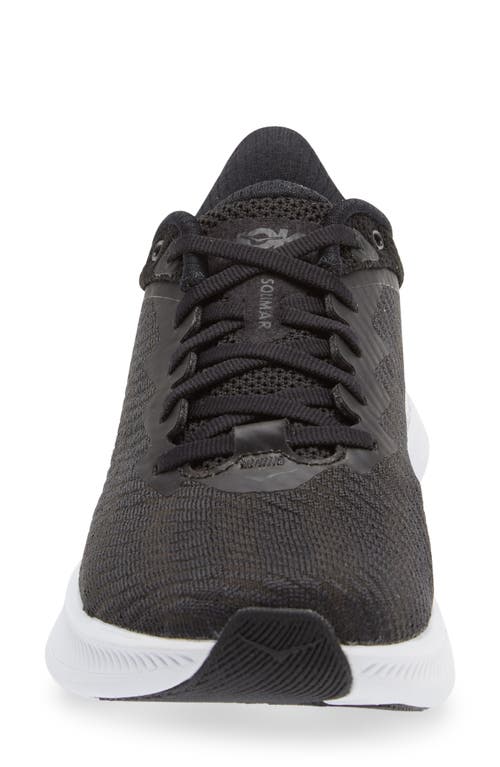 Hoka Solimar Running Shoe In Black/white