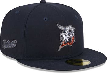 New Era Men's New Era Navy Detroit Tigers Script Fill 59FIFTY Fitted ...