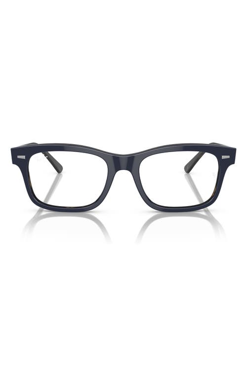 Ray-Ban Unisex 54mm Optical Glasses in Dark Blue at Nordstrom
