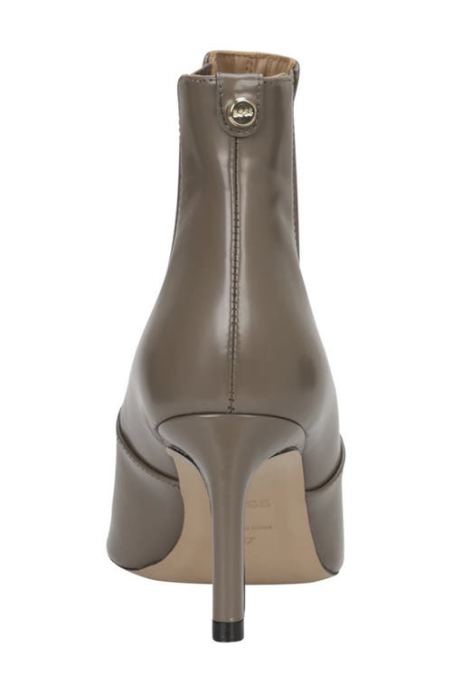 Shop Hugo Boss Boss Janet Pointed Toe Chelsea Boot In Medium Brown