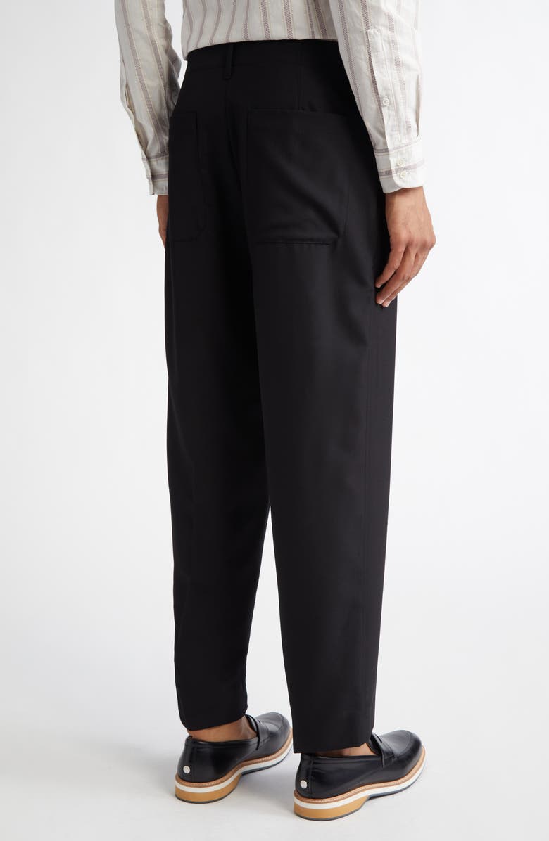 Massimo Alba Party Wool Trousers, Alternate, color, Nero