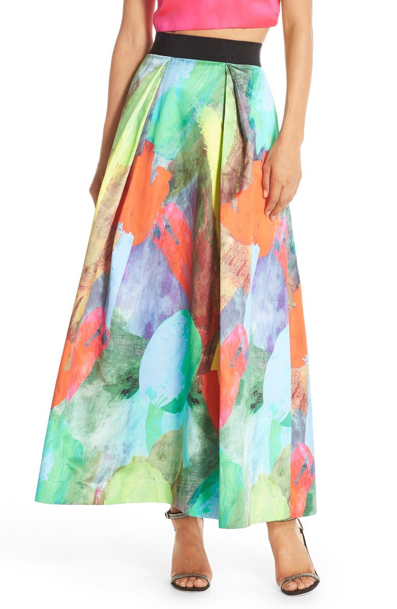 Milly 'Katie' Floral Print Skirt | Nordstrom