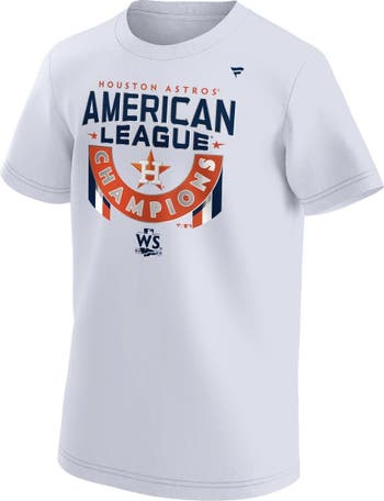 Men's Fanatics Branded Orange Houston Astros 2023 Postseason Locker Room T-Shirt
