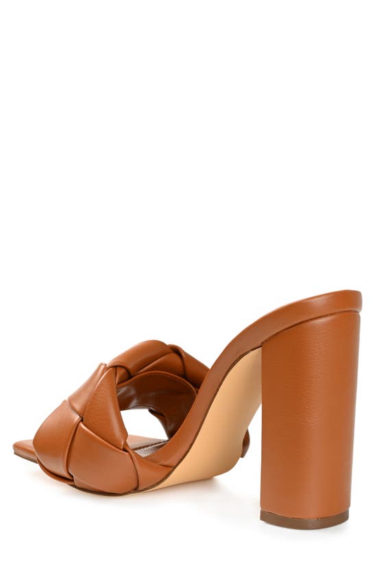 Journee Collection Maysie Square-toe Pump In Brown