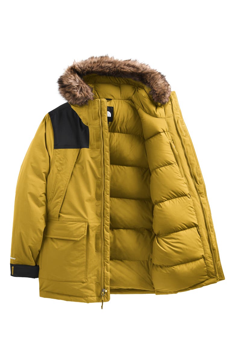 The North Face McMurdo Waterproof 550 Fill Power Down Parka with Faux ...