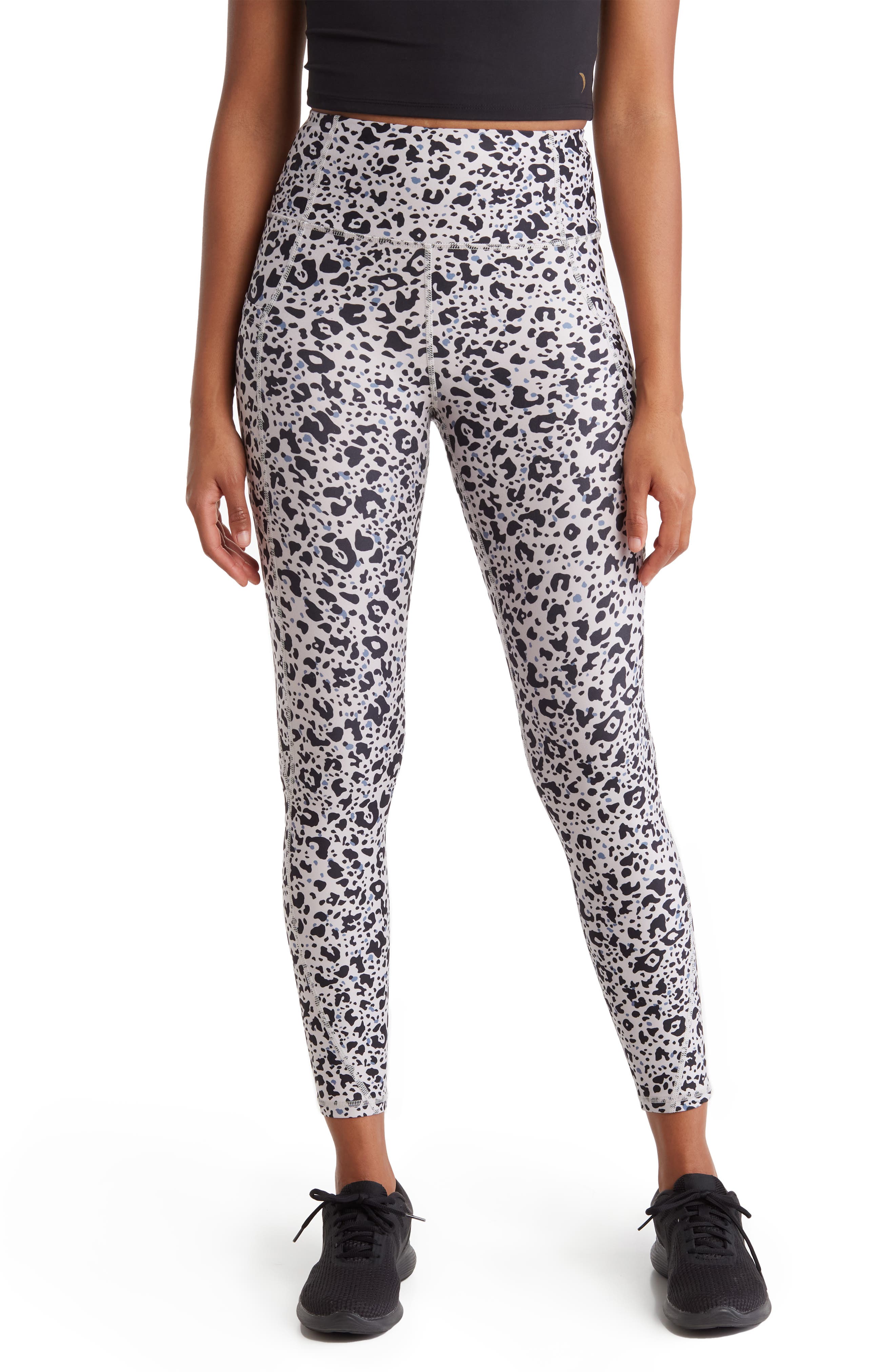 Beige Active Leggings