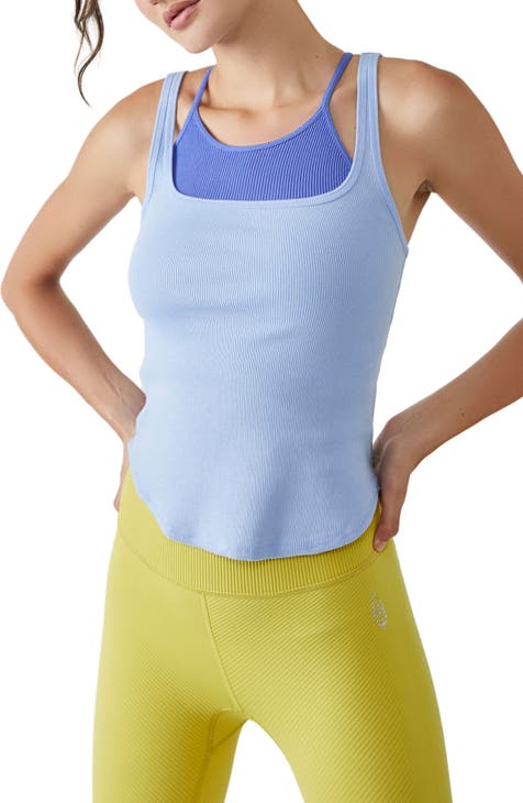  Gym Running Workout Tank Tops White-swan-Blue-Lake Women  Sleeveless Sports Shirt Yoga Racerback Tank Tops : Clothing, Shoes & Jewelry