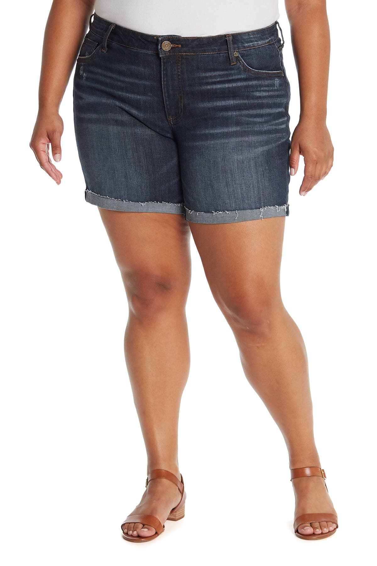 kut from the kloth katy boyfriend shorts