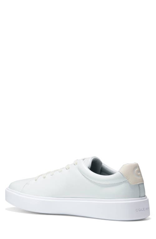 Cole Haan Grand Crosscourt Traveler Sneaker In Optic White/egret