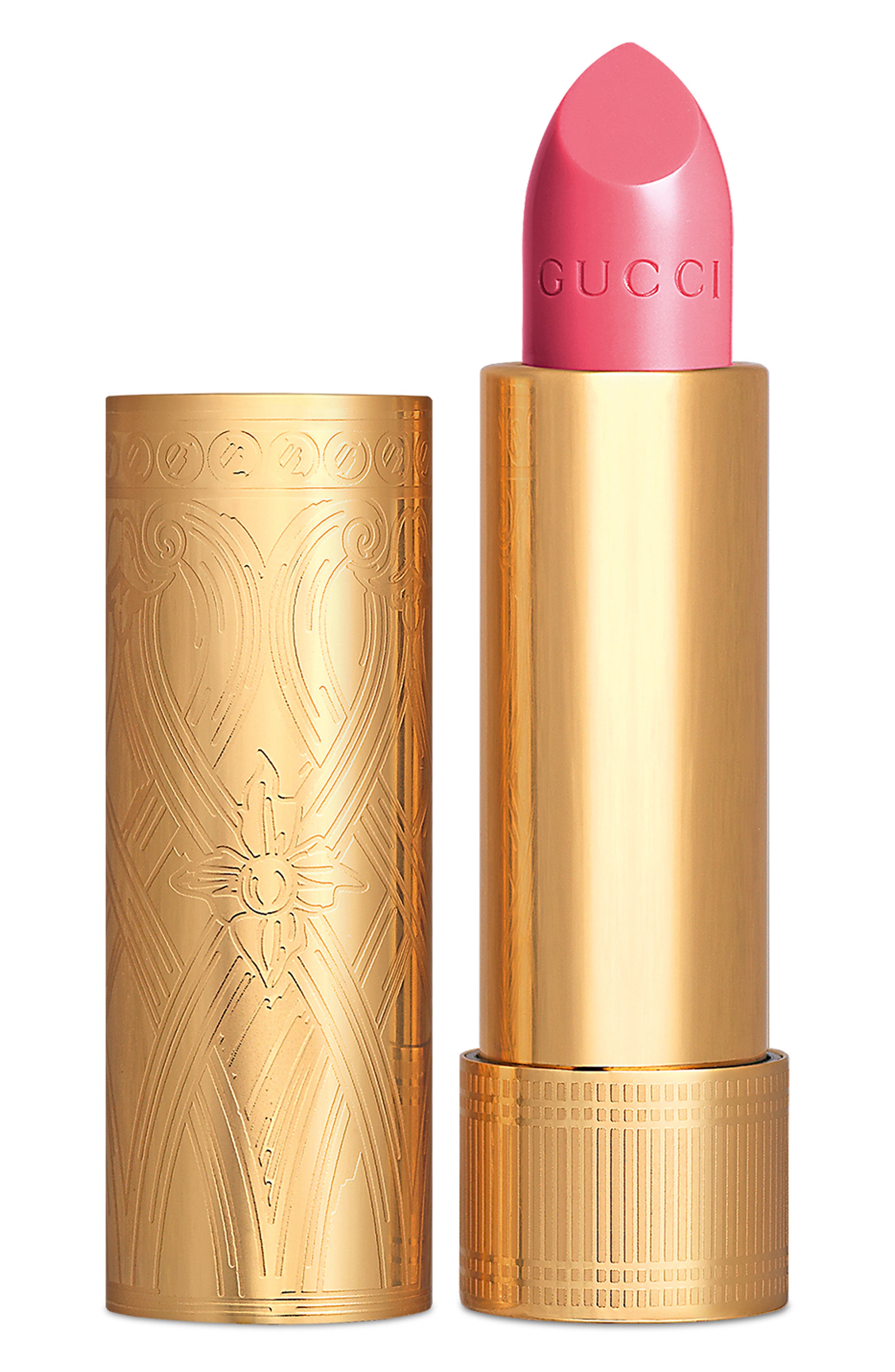 Gucci Rouge a Levres Satin Lipstick in Kimberley Rose at Nordstrom