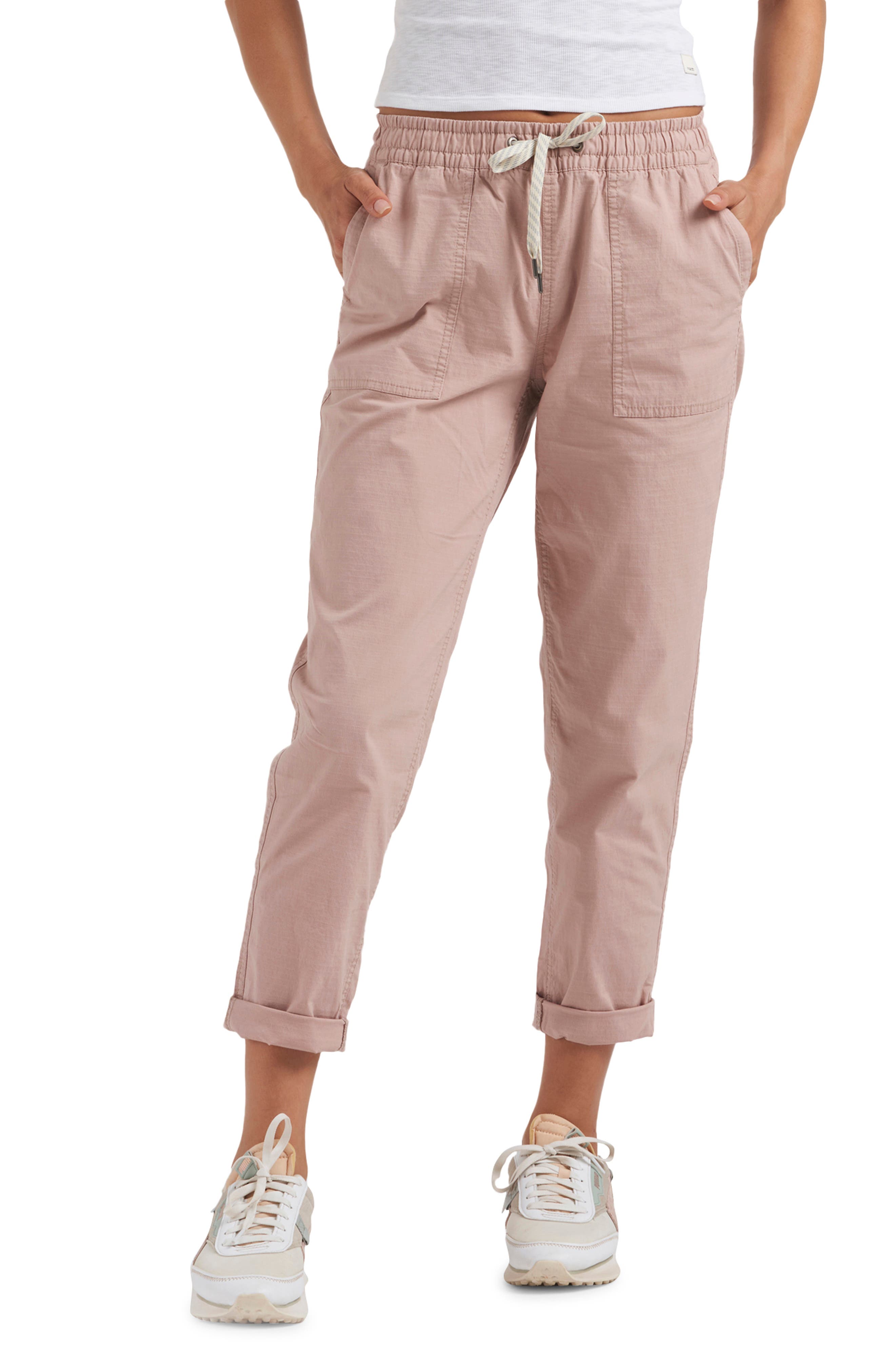 Annarita N Slacks and Chinos Capri and cropped trousers Womens Clothing Trousers Synthetic Trouser in Pink 