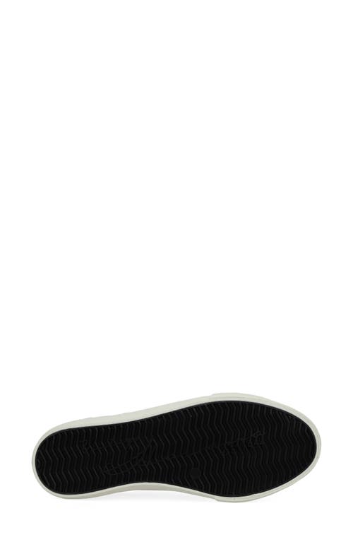Vintage Havana Starter Sneaker In White Pebbled/grey