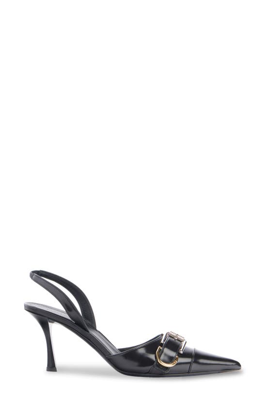 Shop Givenchy Voyou Pointed Toe Slingback Pump In Black