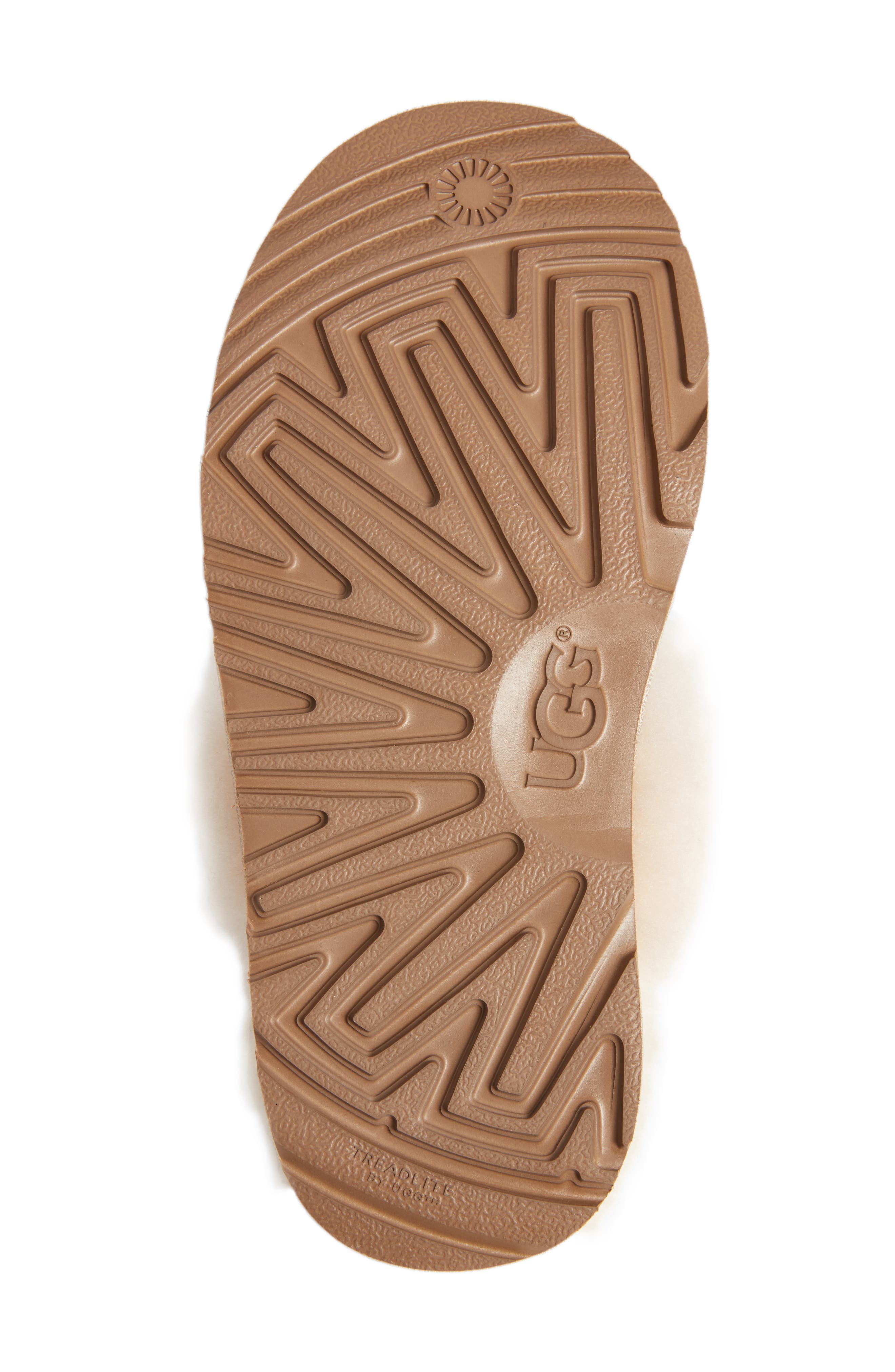cozy ii metallic genuine shearling cuff slipper