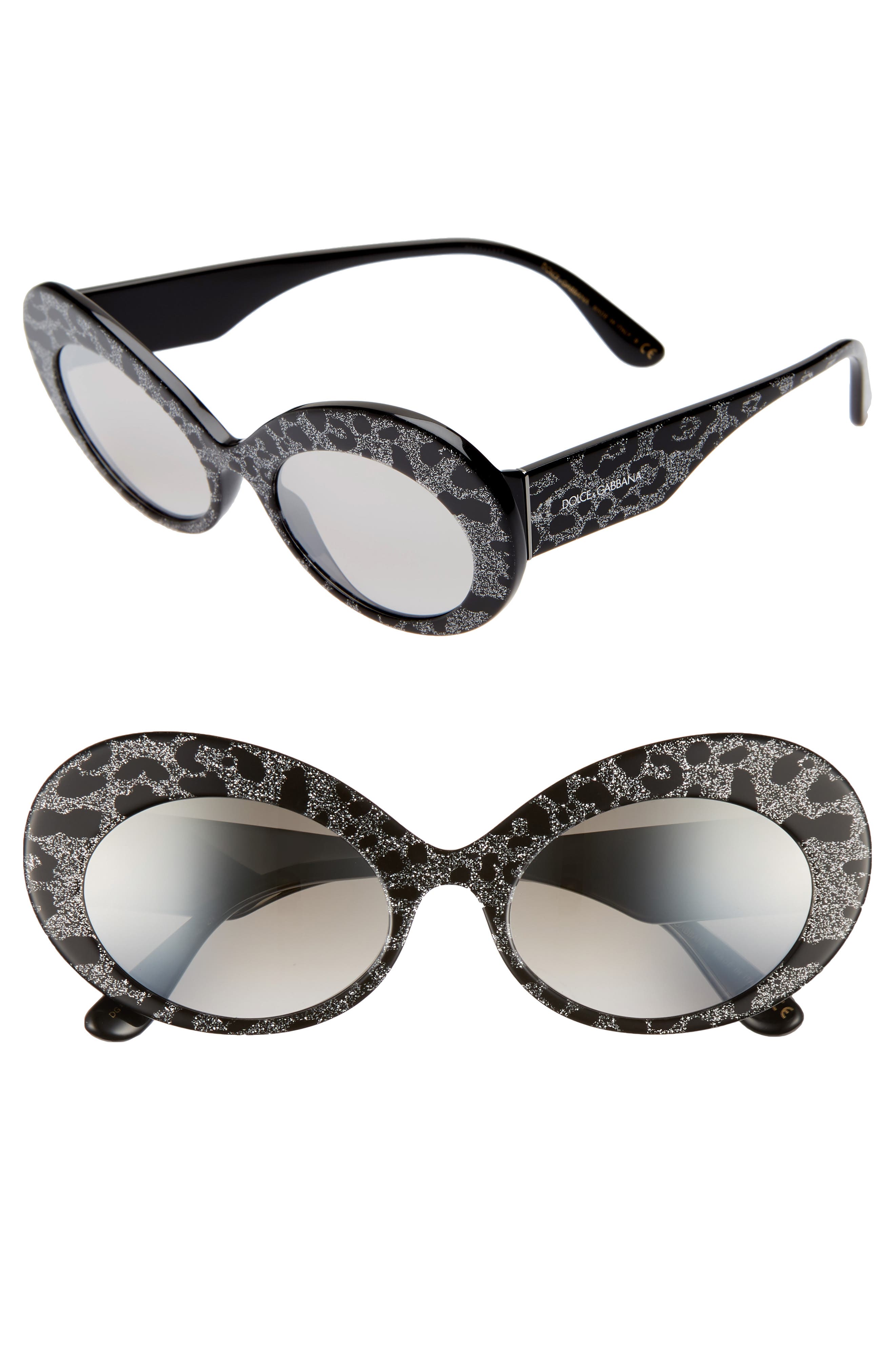 dolce and gabbana oval sunglasses