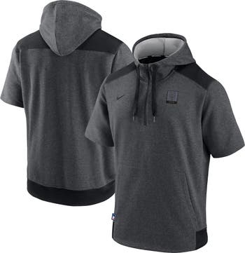 Men's Nike Black New York Mets Authentic Collection Game Time Performance Half-Zip Top Size: Small