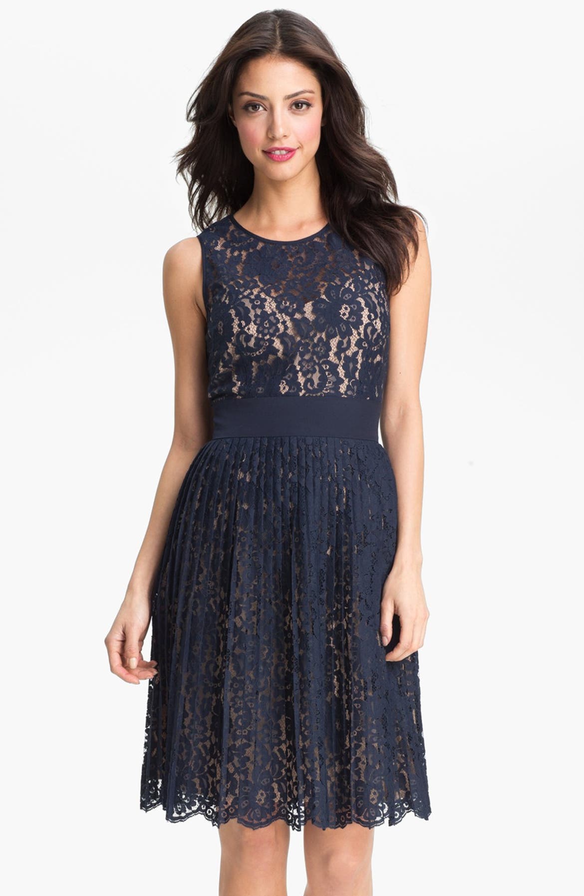 Eliza J Lace Fit & Flare Dress | Nordstrom