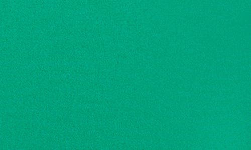 24seven Comfort Apparel Stretch Fit & Flare Dress In Green