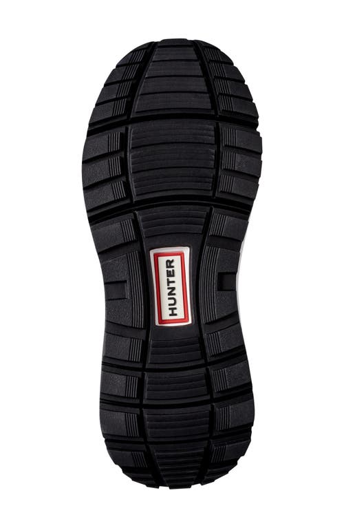 Hunter Anne Waterproof Snow Boot In White/black