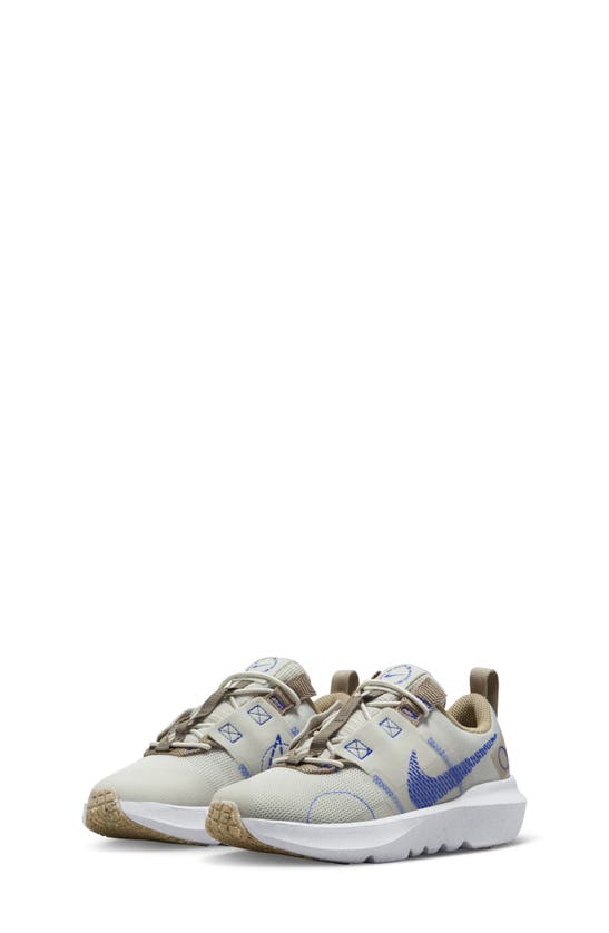 Nike Crater Impact Little Kids' Shoes In Bone/ Khaki/ White/ Blue