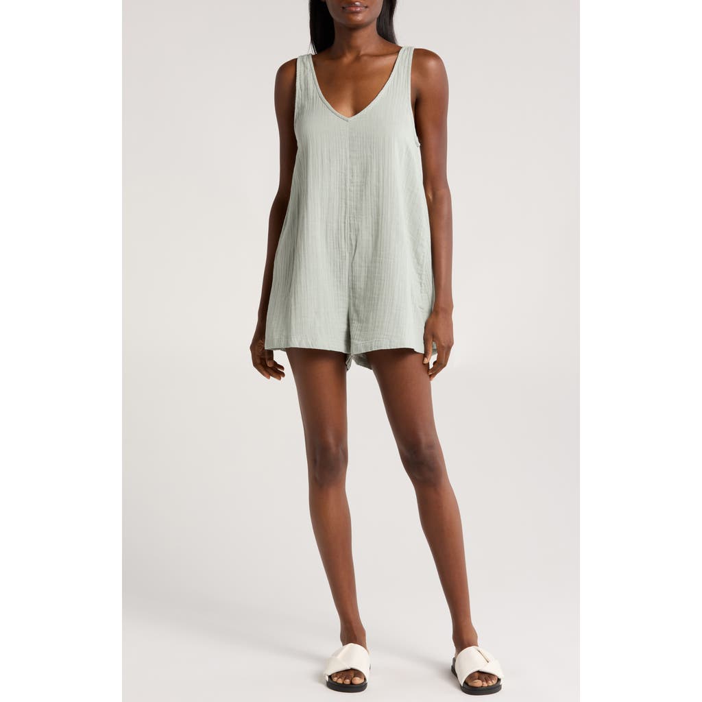 VOLCOM VOLCOM HANG LOOSE COTTON COVER-UP ROMPER
