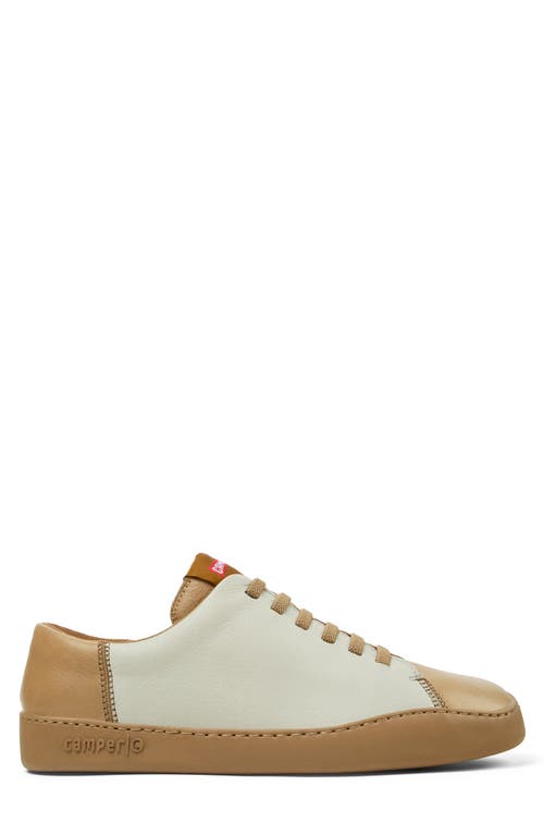 Shop Camper Peu Touring Twins Mismatched Sneakers In Cream And Light Brown