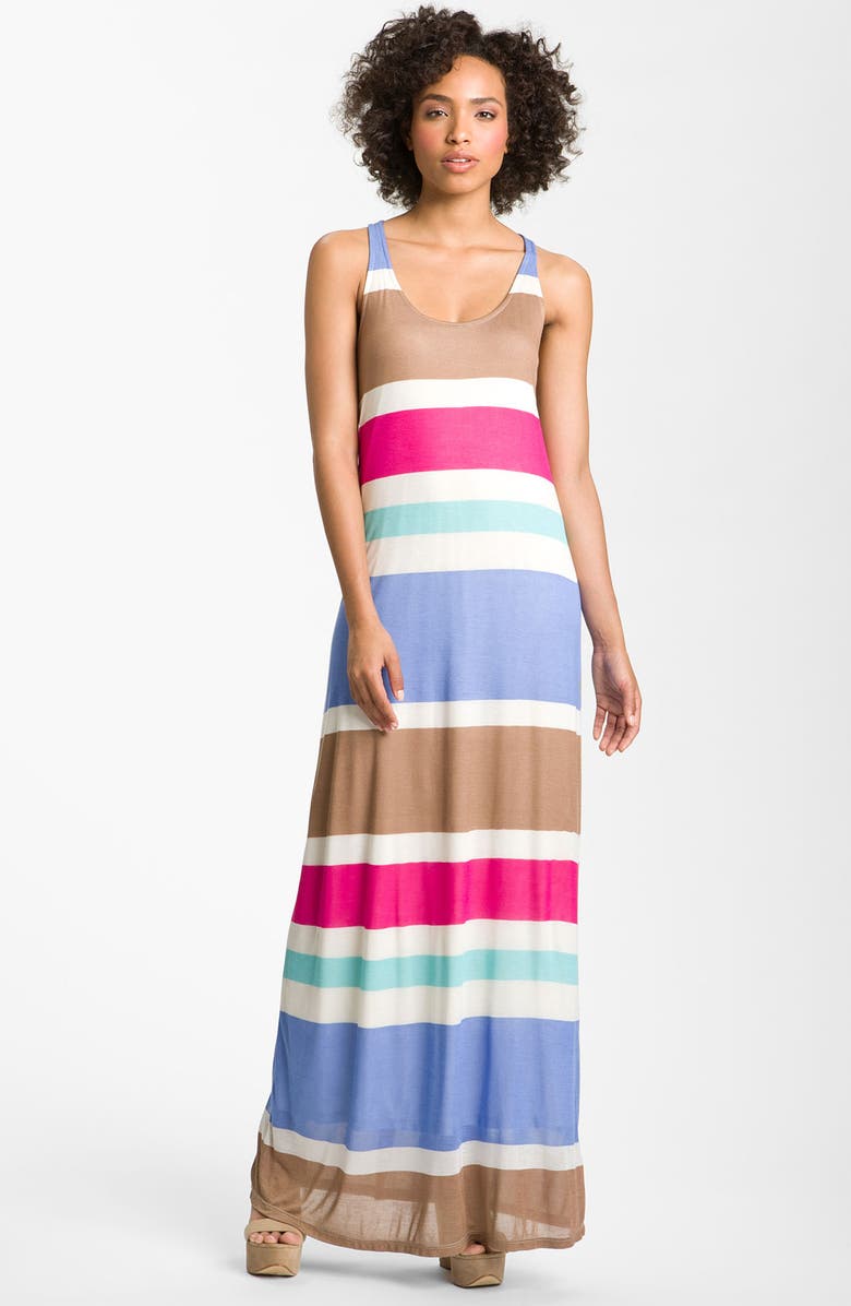 Splendid Racerback Stripe Maxi Dress | Nordstrom