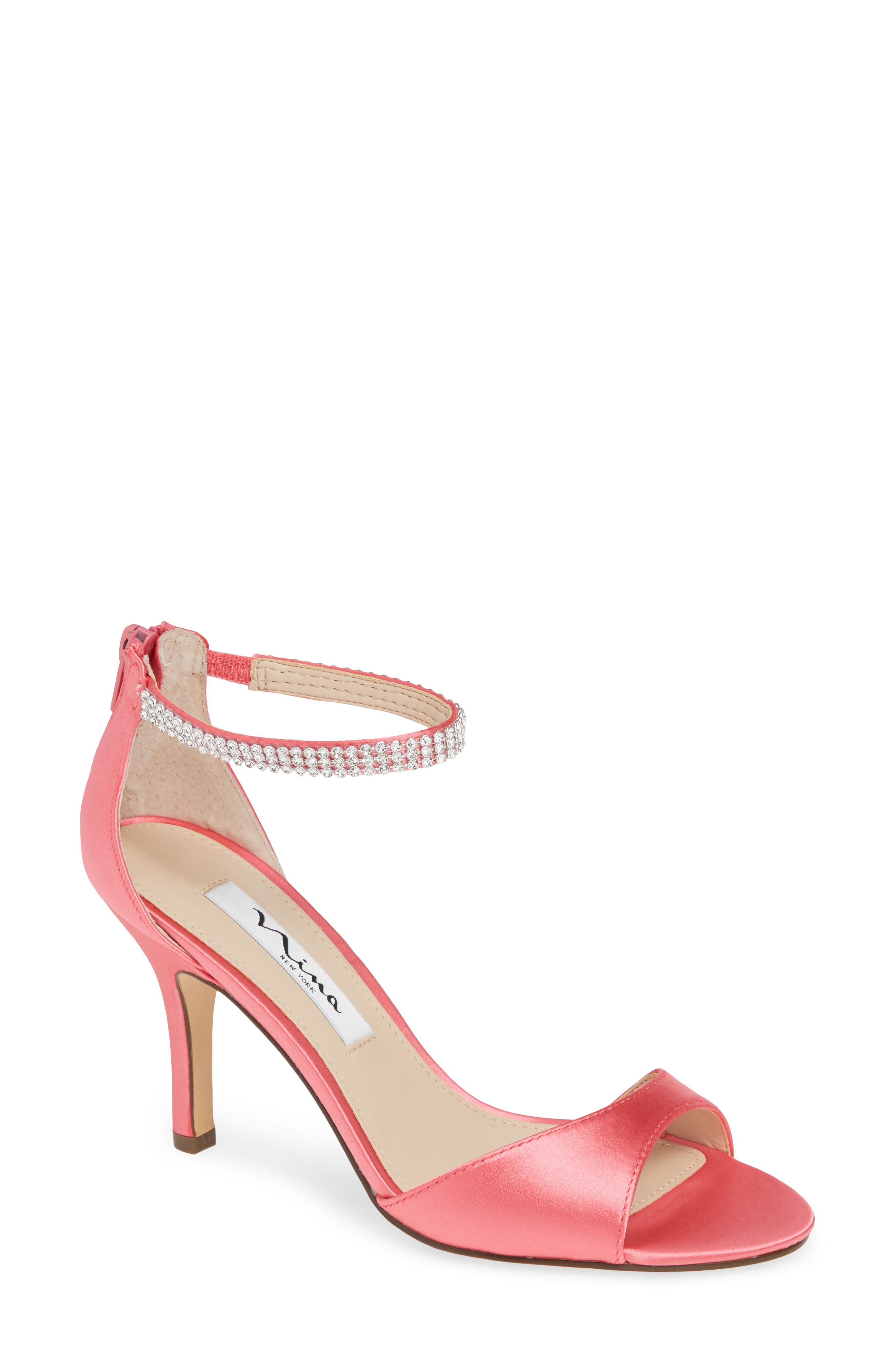 nina ankle strap evening shoes