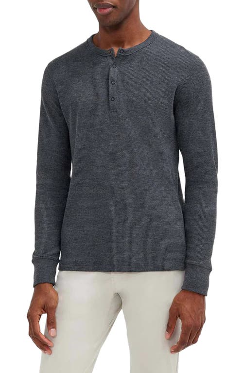 Rhone Waffle Knit Henley Heather at Nordstrom,