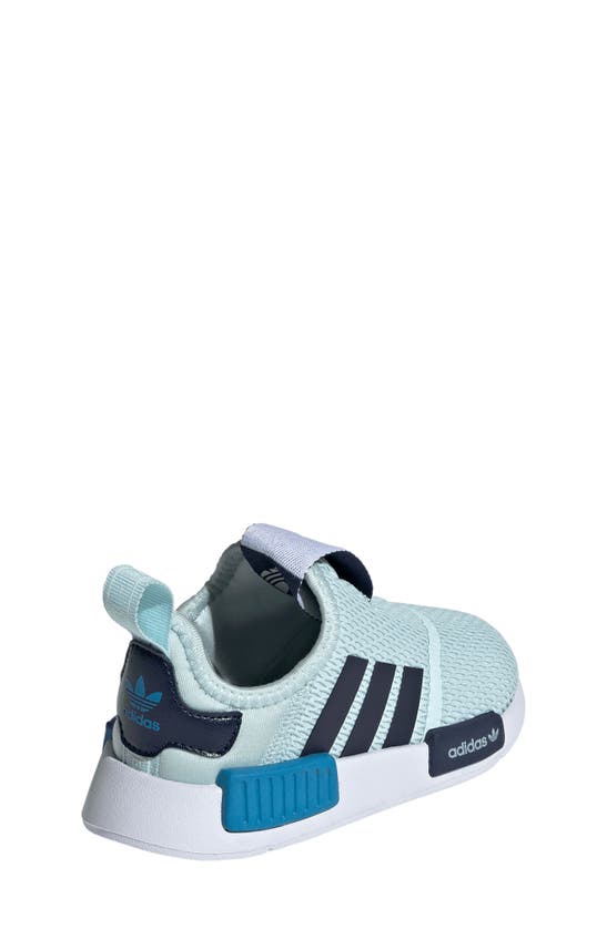Shop Adidas Originals Nmd_360 Pull-on Sneaker In Blue/ Indigo/ Bright Blue