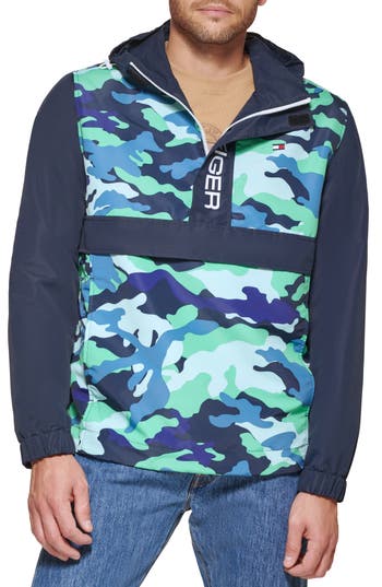 TOMMY HILFIGER TOMMY HILFIGER LIGHTWEIGHT WATER REPELLENT ANORAK 