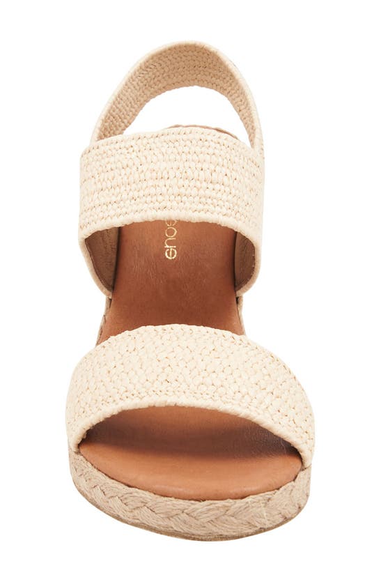 Shop Andre Assous André Assous Allison Espadrille Wedge Sandal In Natural