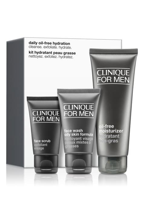 for Men Daily Oil-Free Hydration Skin Care Set USD $42.50 Value