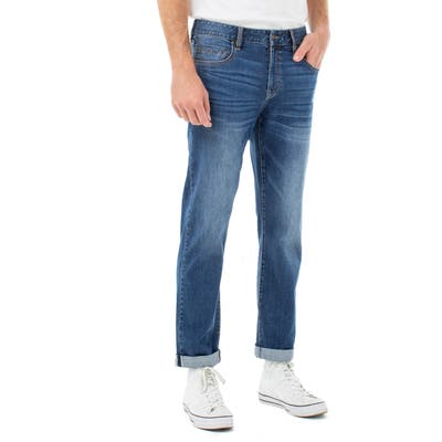 Liverpool Relaxed Straight Leg Jeans, Blue