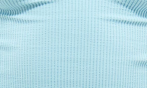 Shop Bdg Urban Outfitters Elsie Cap Sleeve Rib Crop Top In Light Blue