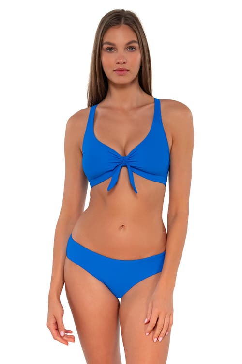 Sunsets Brandi Bralette In Electric Blue