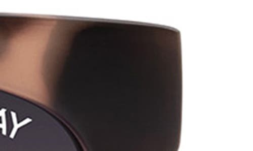 Quay It's My Way 53mm Gradient Cat Eye Sunglasses In Milky Tortoise/smoke