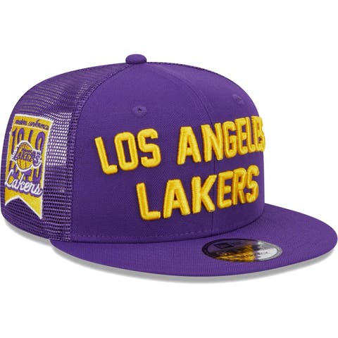 Los Angeles Lakers New Era Logo Topper Bucket Hat