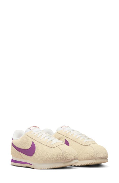 Nike Cortez Vintage Sneaker In Muslin/viotech/coconut Milk