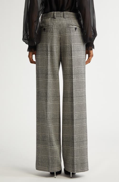 Dolce & Gabbana Low-rise Glen Plaid Pants In S8100 Quadri-check-tartan