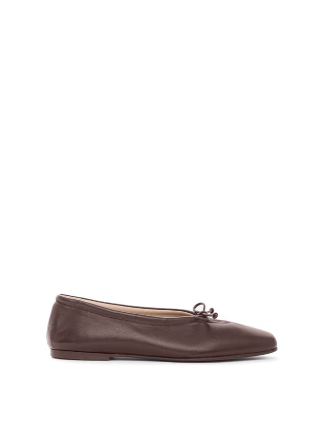 Maguire Prato Lipstick Ballerina In Brown